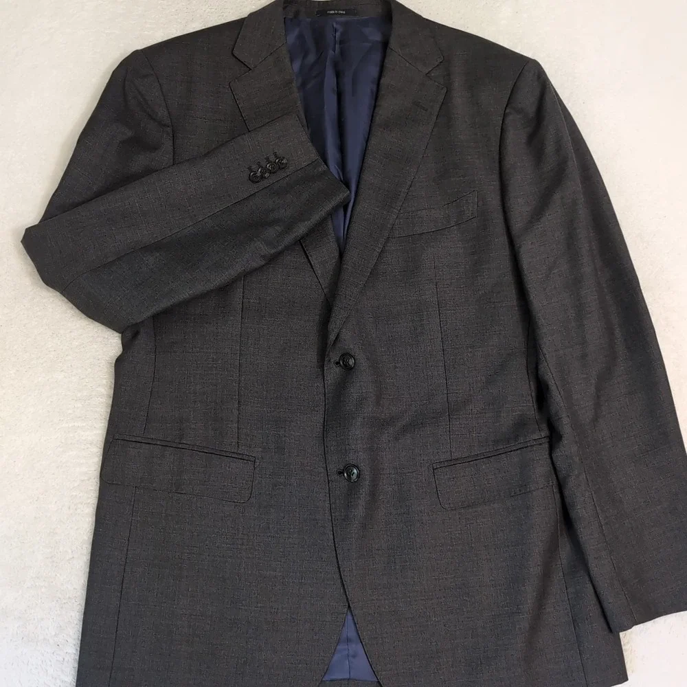 Suitsupply‎ Pure Super 110's Vitale Barberis Canonico Blazer Men's U.S. 48L Gray